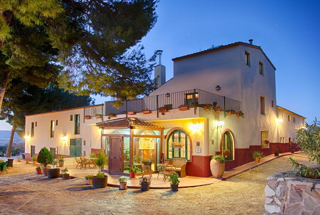 Hotel Rural Castillo De Biar Bagian luar foto