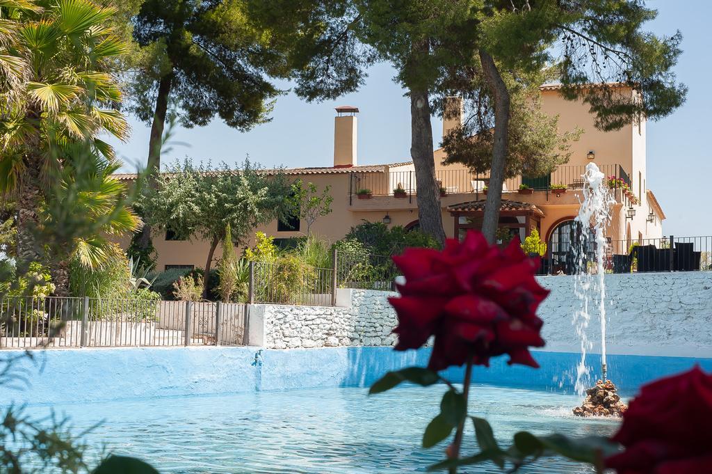 Hotel Rural Castillo De Biar Bagian luar foto