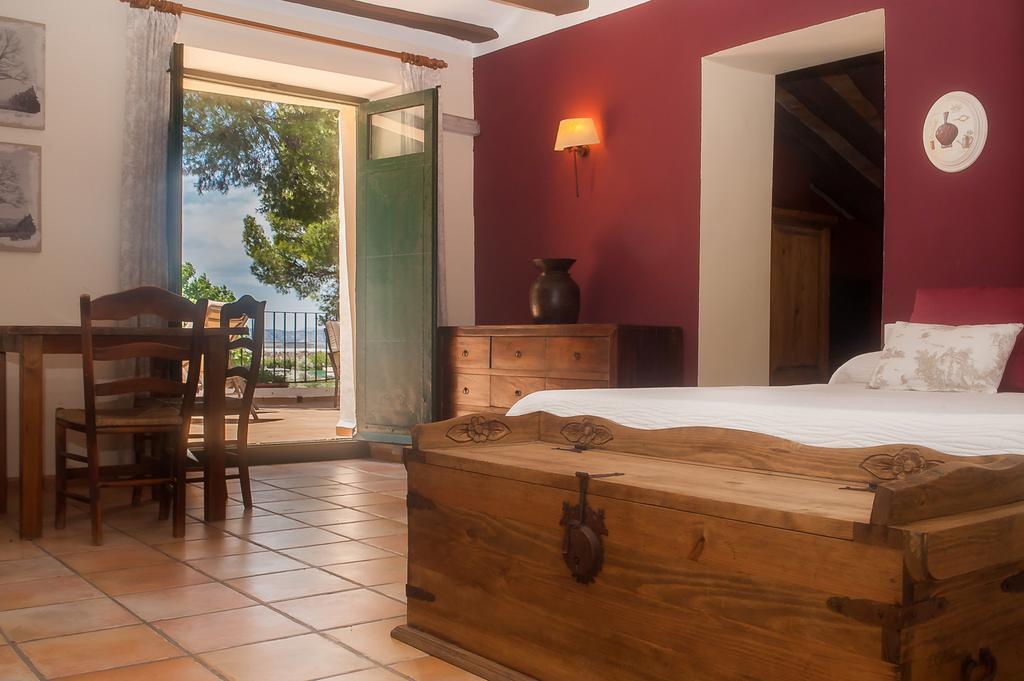 Hotel Rural Castillo De Biar Bagian luar foto